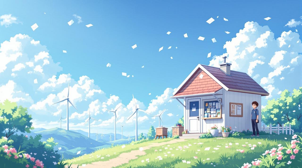 短剧喵风之邮便局 短剧喵治愈动画作品《风之邮便局》 - 暖心家庭