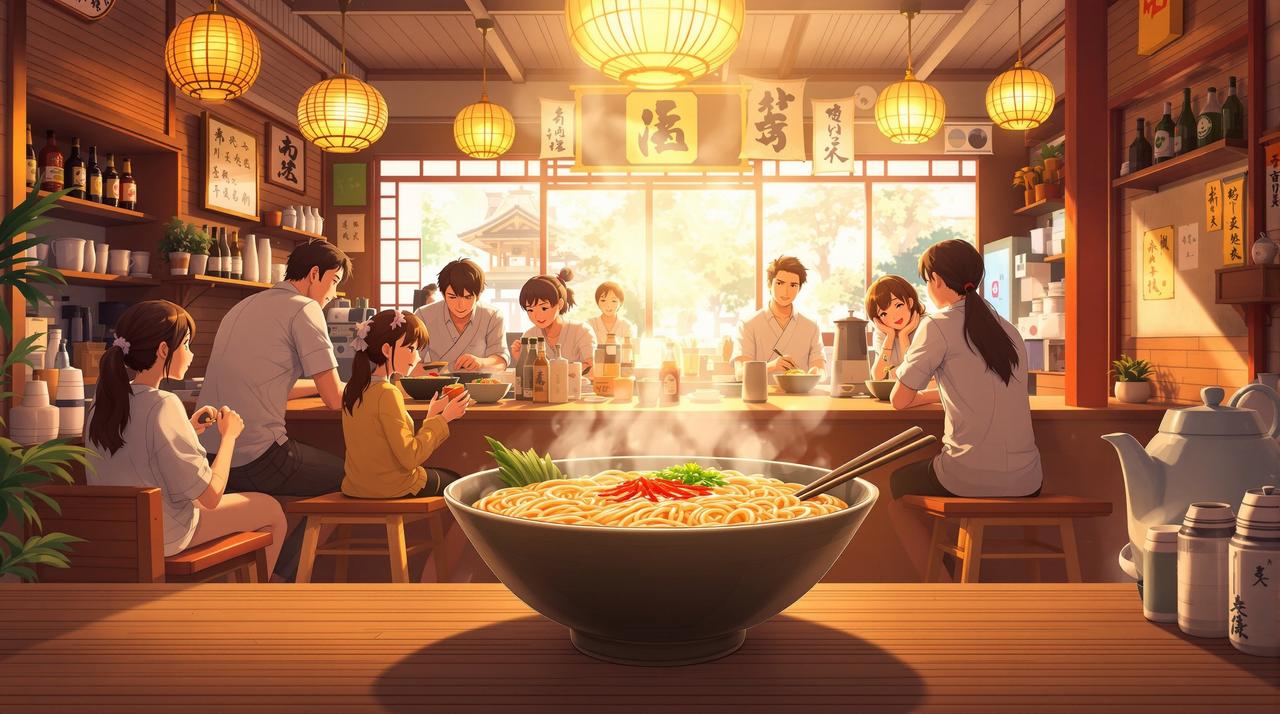 短剧喵客户案例 - 品牌治愈动画《一碗热汤》—— 日式拉面连锁品牌形象升级